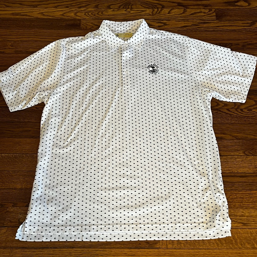Donald Ross Pebble Beach polo. EUC. Purchased from the pro shop.